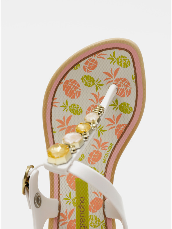 Grendha Бели сандали Grendha за момичета