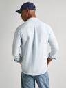 Pepe Jeans Светлосиня мъжка риза с къс ръкав Pepe Jeans