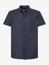 Pepe Jeans Тъмно синя мъжка риза с къс ръкав Pepe Jeans