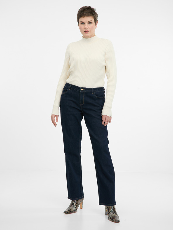 Orsay Кремав дамски пуловер ORSAY