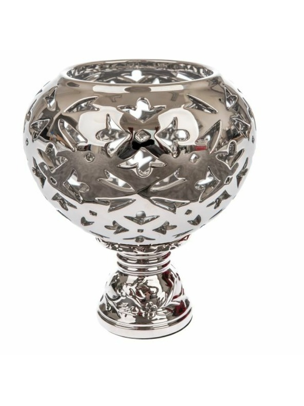 Casa de Engel Порцеланов свещник - посребрен, 0/6