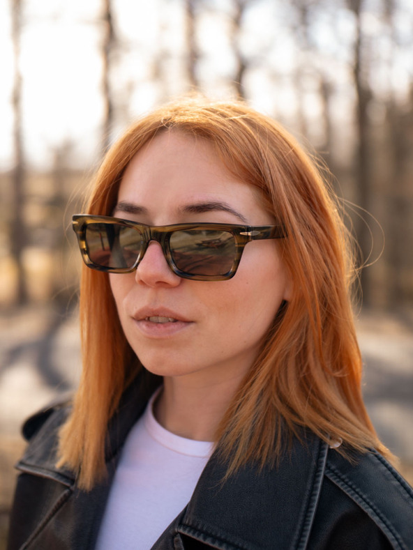 VEYREY VeyRey ацетатни поляризирани слънчеви очила за компютърен специалист Mahk