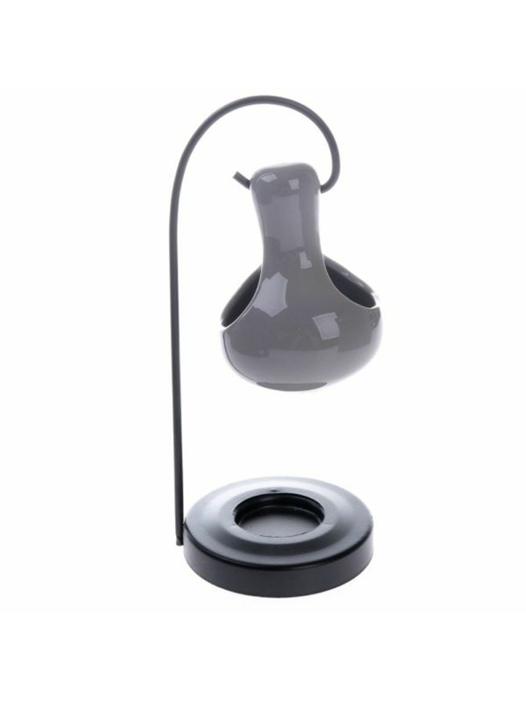 Casa de Engel Висящ арома свещник, сив, метал, керамика, 6/36