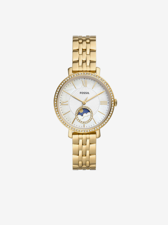 Fossil Златен дамски часовник Fossil Jacqueline