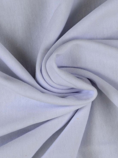 Kvalitex Джърси чаршаф 160x200cm светло сив