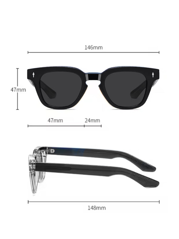 VEYREY Veyrey хай-енд поляризирани слънчеви очила nerd Murzush