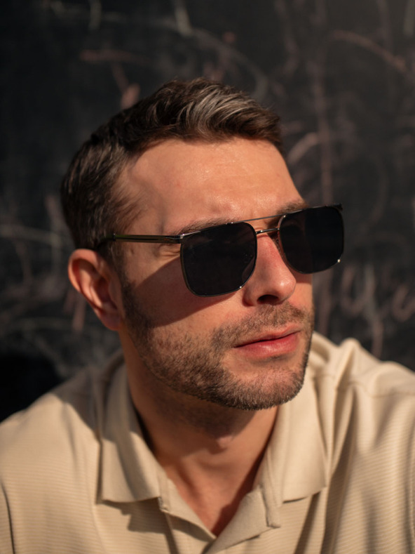 VEYREY Veyrey слънчеви очила пилотки Shelur