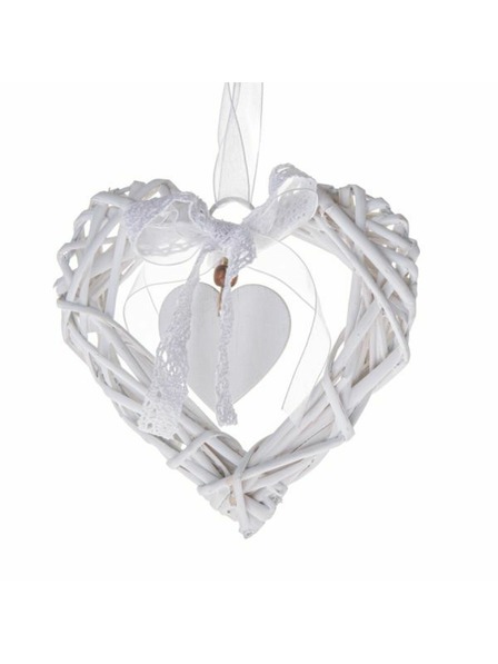 Casa de Engel Окачено сърце от върбови пръчки, 0/48