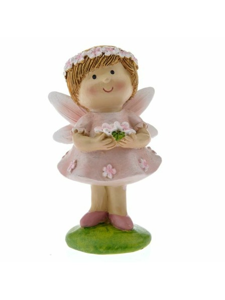 Casa de Engel Полирезинова фея в розова рокля, 12/144
