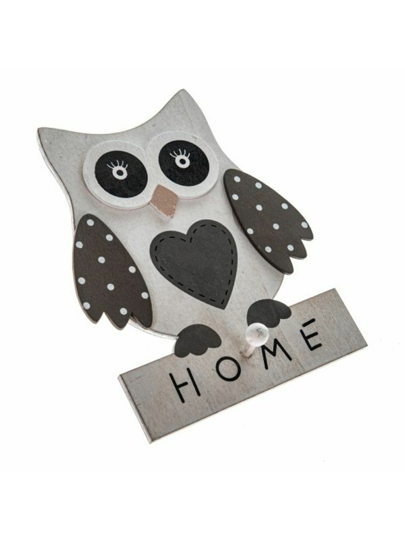 Casa de Engel Дървена висяща сова, 12/144