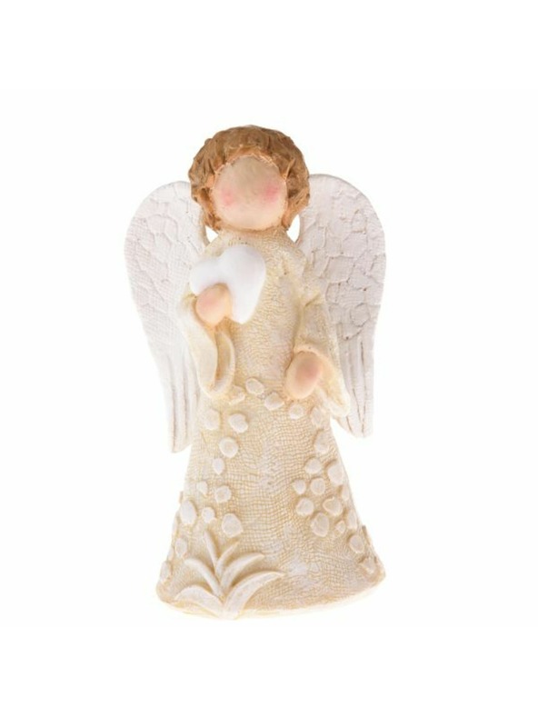 Casa de Engel Полирезинов ангел със сърце, 8/72