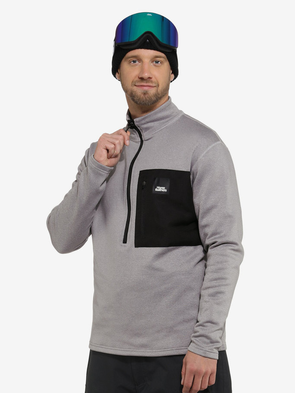 Horsefeathers Функционален суитчър Miner Horsefeathers - сив