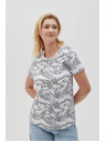 Moodo Дамска блуза L-TS-4631 БЯЛА Moodo