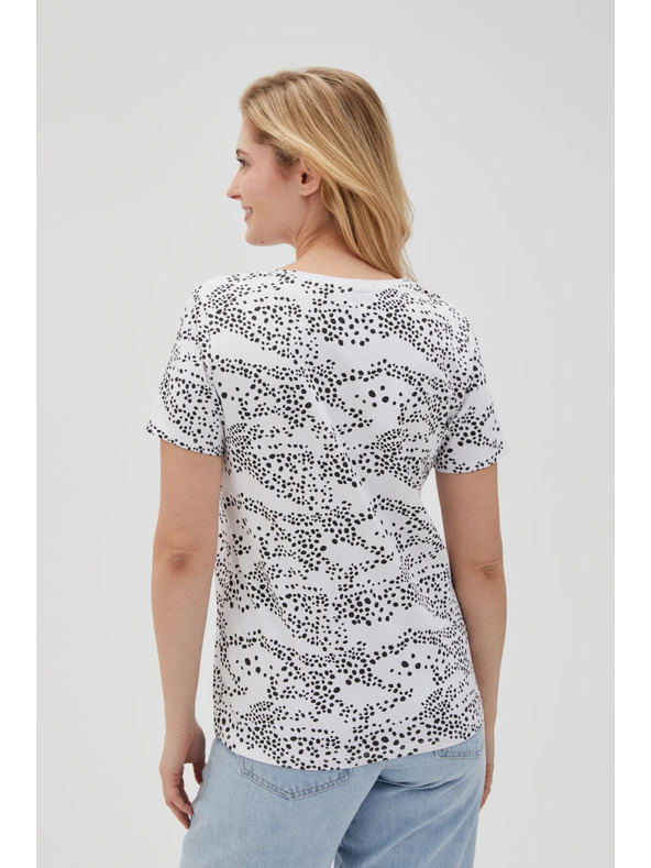 Moodo Дамска блуза L-TS-4631 БЯЛА Moodo