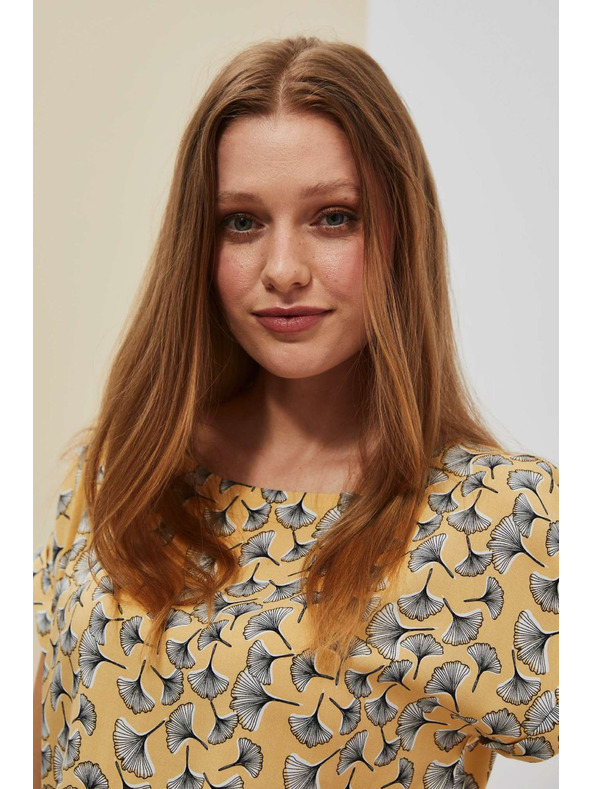 Moodo Жълта блуза Moodo