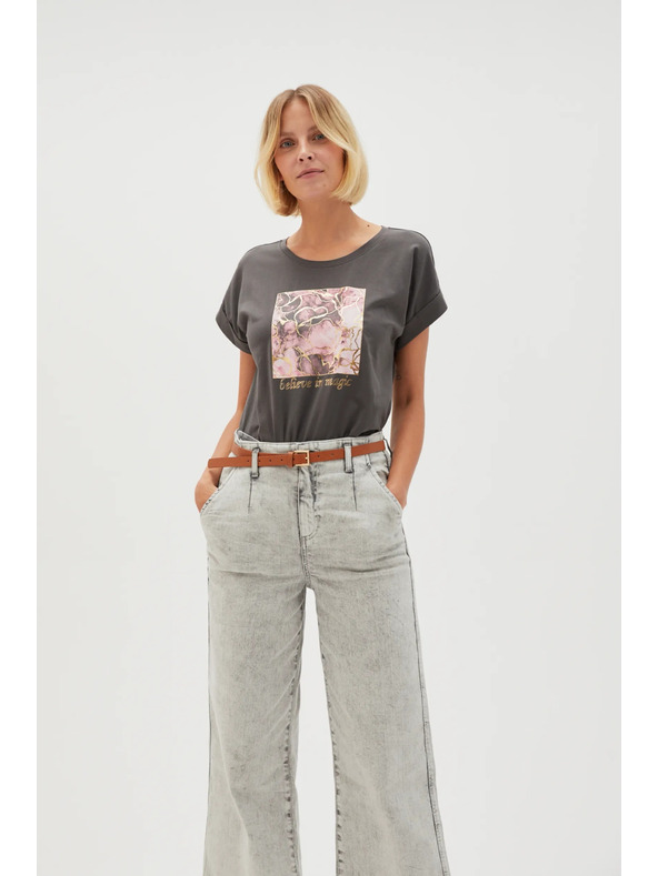 Moodo Дамска блуза L-TS-4630 GREY Moodo