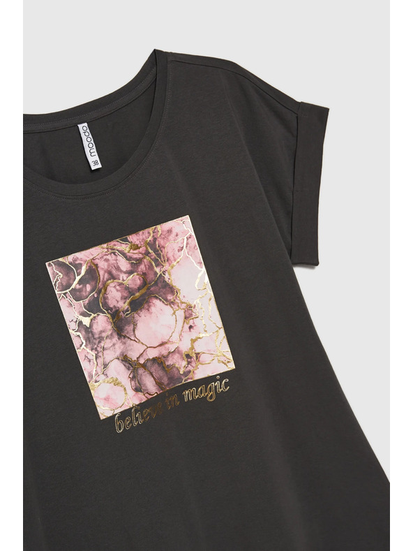 Moodo Дамска блуза L-TS-4630 GREY Moodo