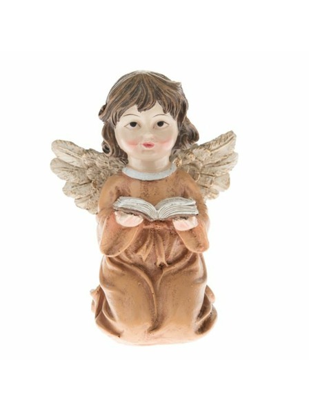 Casa de Engel Полирезинов ангел с книга, 4/72