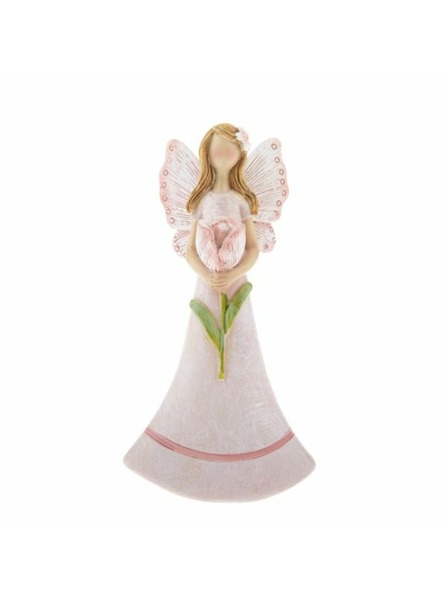 Casa de Engel Полирезинова фея с цвете, 2/16