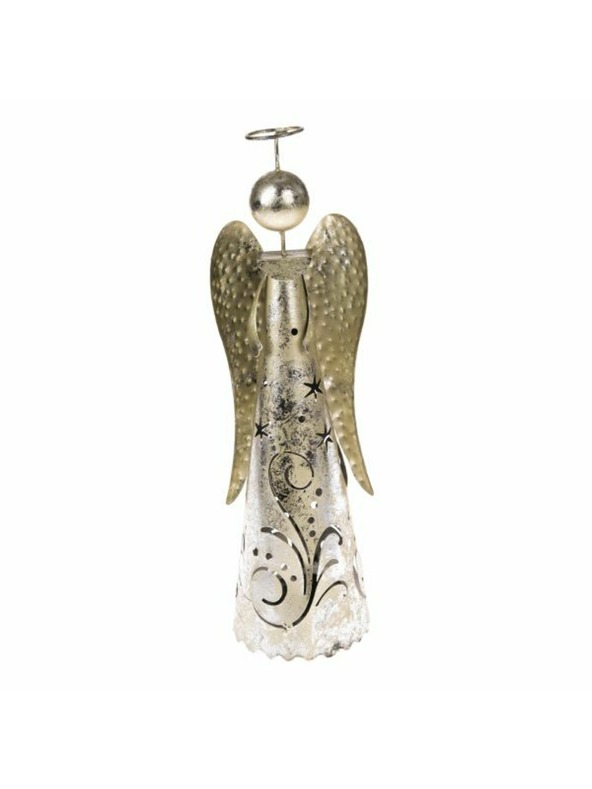 Casa de Engel Метален ангел със светодиодна светлина, 0/12