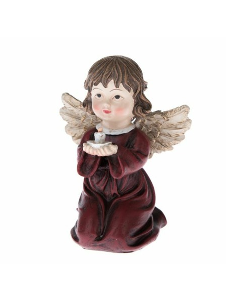 Casa de Engel Полирезинов ангел със свещ, 4/72