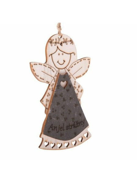 Casa de Engel Дървен висящ ангел с надпис (SK), 0/200