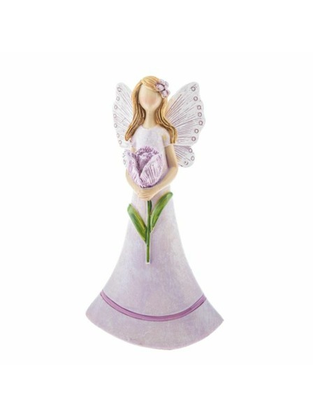 Casa de Engel Полирезинова фея с цвете, 12/144