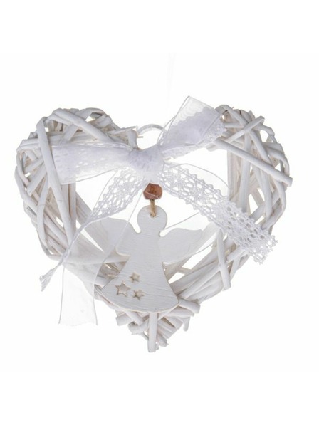 Casa de Engel Окачено сърце от върбови пръчки, 0/48