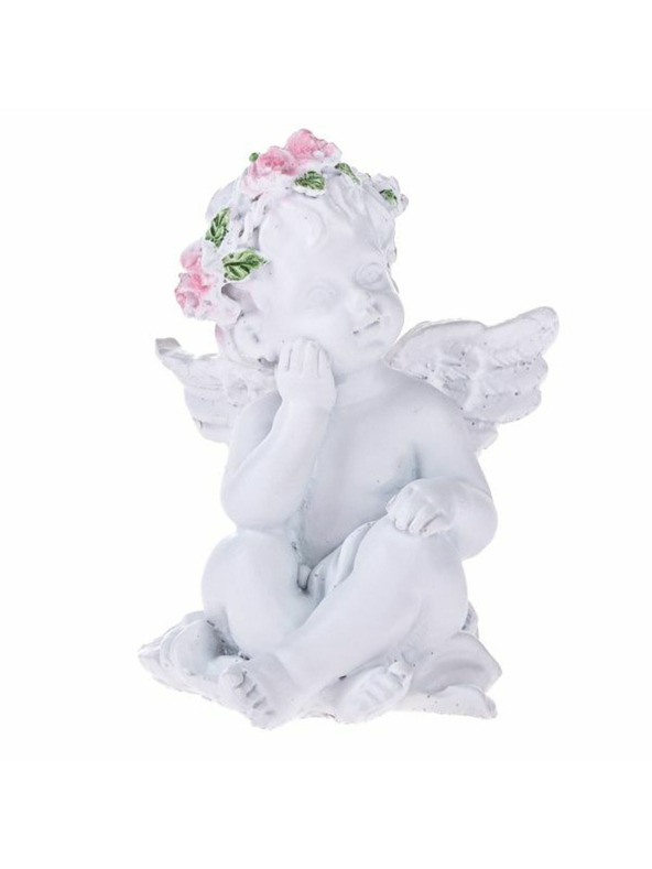 Casa de Engel Полирезинов седящ ангел, 12/288