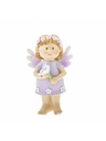 Casa de Engel Полирезинова фея с бяло цвете, 12/144