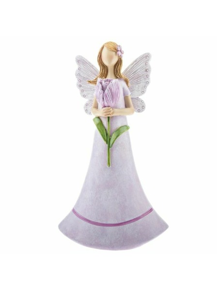 Casa de Engel Полирезинова фея с цвете, 2/16