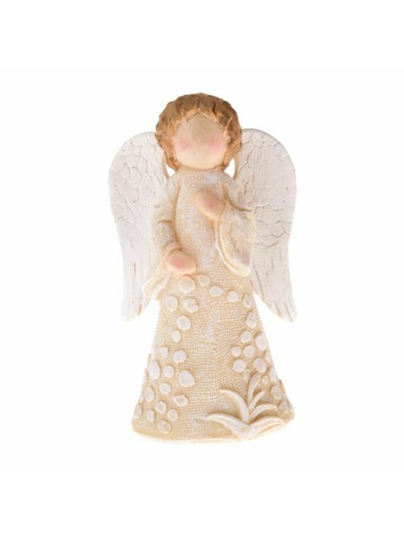 Casa de Engel Полирезинов ангел с ръка на гърдите, 8/72