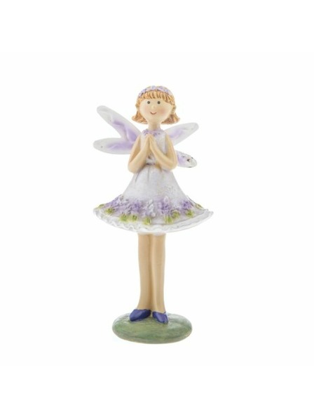 Casa de Engel Полирезинова фея в рокля с цветя, 12/108