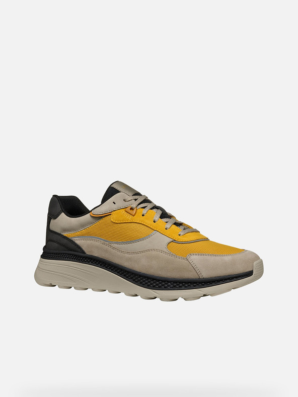 Geox Жълти мъжки маратонки Geox Spherica Actif X1