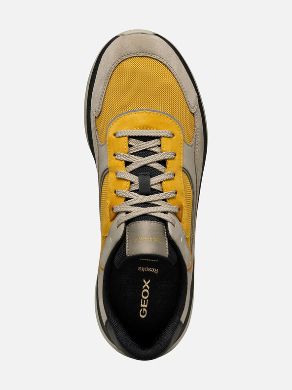 Geox Жълти мъжки маратонки Geox Spherica Actif X1