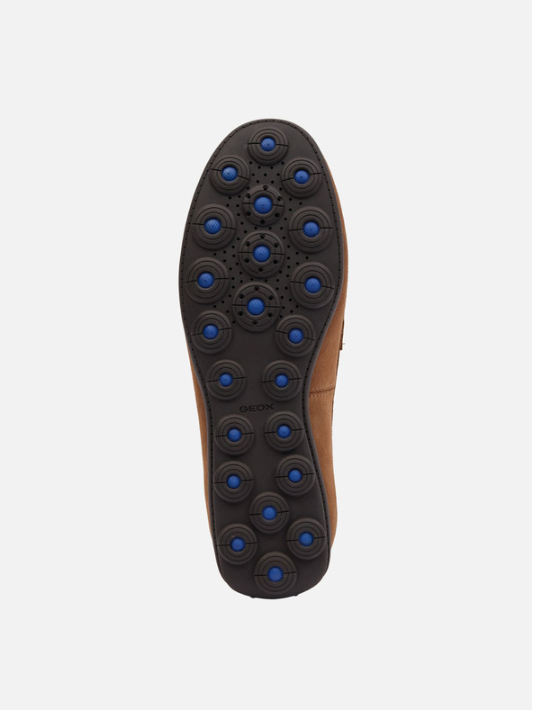 Geox Светлокафяви мъжки мокасини Geox Spherica EC16