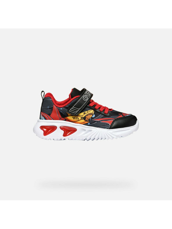 Geox Черни маратонки Geox Assister за момчета