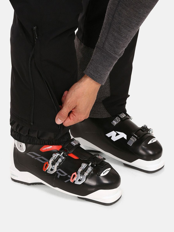 Kilpi Черен мъжки ски панталон Kilpi MIMAS