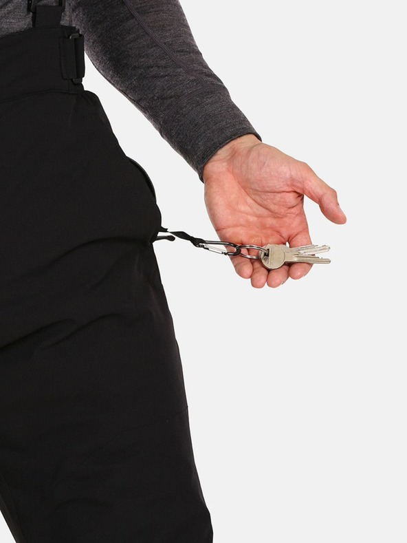 Kilpi Черен мъжки ски панталон Kilpi MIMAS