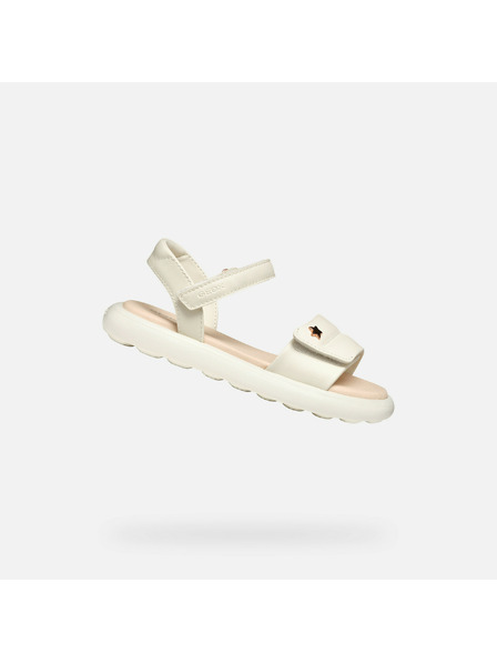 Geox Кремави момичешки сандали Geox Puffypop