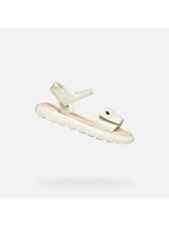 Geox Кремави момичешки сандали Geox Puffypop