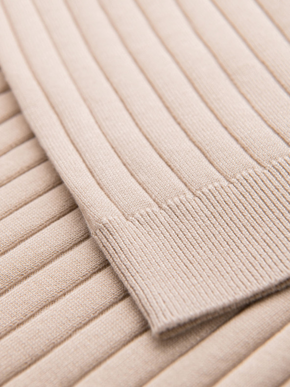 Ombre Clothing Мъжка slim fit поло риза от вискоза с вертикални ивици Ombre Clothing