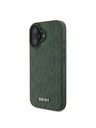 DKNY DKNY кожен (PU) заден калъф за iPhone 16 Green