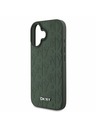 DKNY DKNY кожен (PU) заден калъф за iPhone 16 Green
