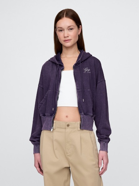 GAP Oversize суитшърт с лого VintageSoft Americana GAP