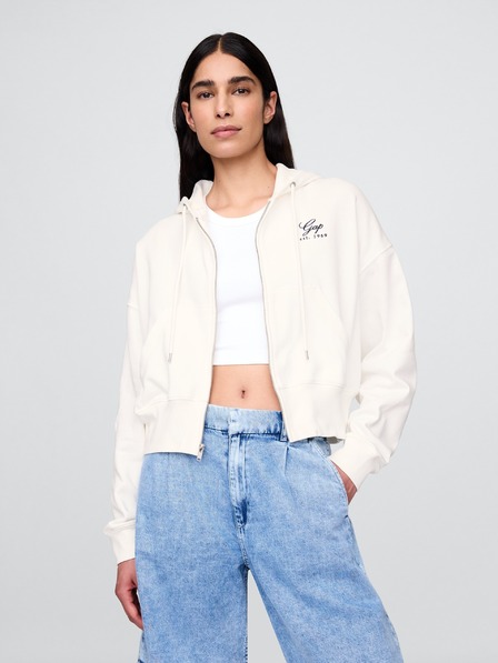 GAP Oversize суитшърт с лого VintageSoft Americana GAP