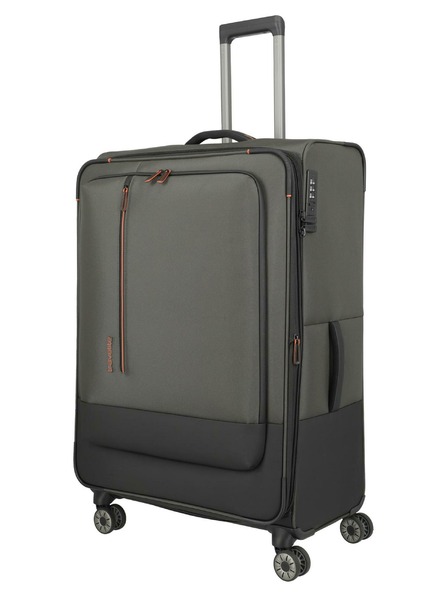 Travelite Пътен куфар Travelite Crosslite XL Dark Olive