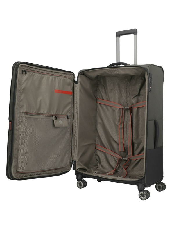 Travelite Пътен куфар Travelite Crosslite XL Dark Olive