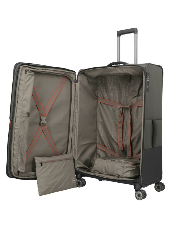 Travelite Пътен куфар Travelite Crosslite XL Dark Olive