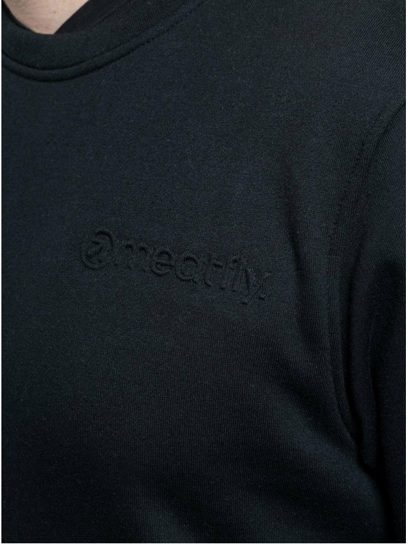 Meatfly Meatfly мъжки суитшърт Luke Crewneck Black